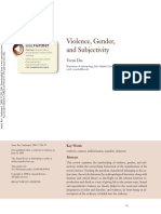 Violence Gender Ans Subjectivivy PDF