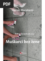 Haruki Murakami - Muškarci Bez Žene | PDF