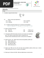Ficha de Reforço_5ºano