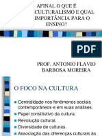 O que é multiculturalismo e sua importância para o ensino