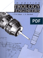 Metrology For Engineers - J.F.W. Galyer