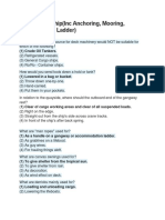 Rs2-Seamanship (Inc Anchoring, Mooring, Berthing, Pilot Ladder)