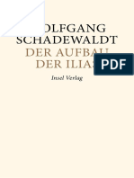 (Wolfgang Schadewaldt) Der Aufbau Der Ilias. Struk PDF