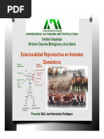 Estacionalidad Reproductiva Especies Domesticas Joel HDZ