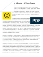 La Industria de La Felicidad - William Davies