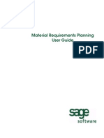 Sage PFW MRP Manual