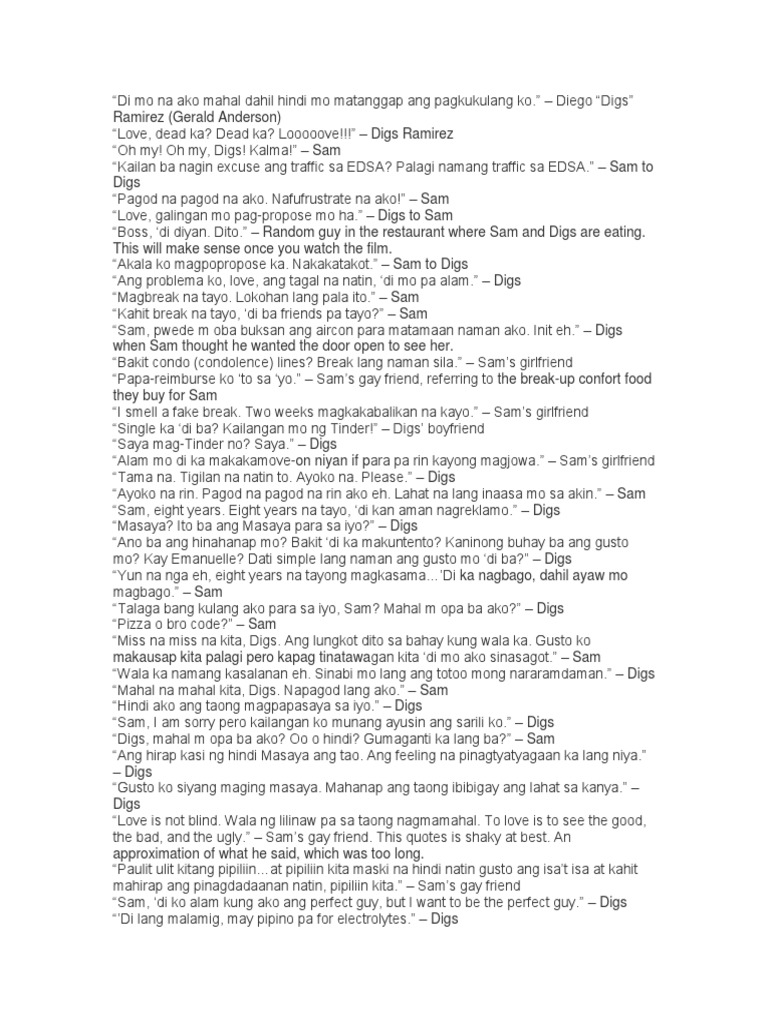 Best Lines From Movies PDF