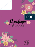 Planner Psicologia Capa