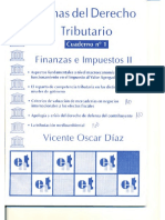 Diaz, Vicente Oscar. Temas Del Derecho Tributario Cuad I
