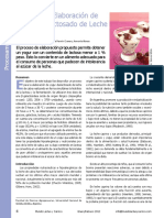 Proceso de Elaboracion de Yogurt Deslactosado de Leche de Cabra PDF