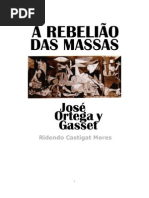 Ortega y Gasset _Rebeliao Das Massas