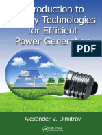 Introduction To Energy Technologies For Efficient Power Generation