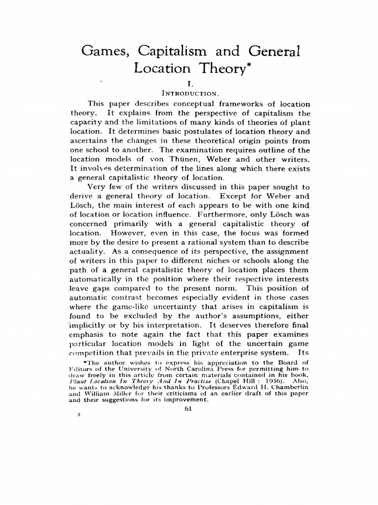 Teori Palander | PDF | Demand | Monopoly