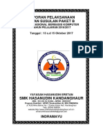 Laporan Ujian Susulan Paket B