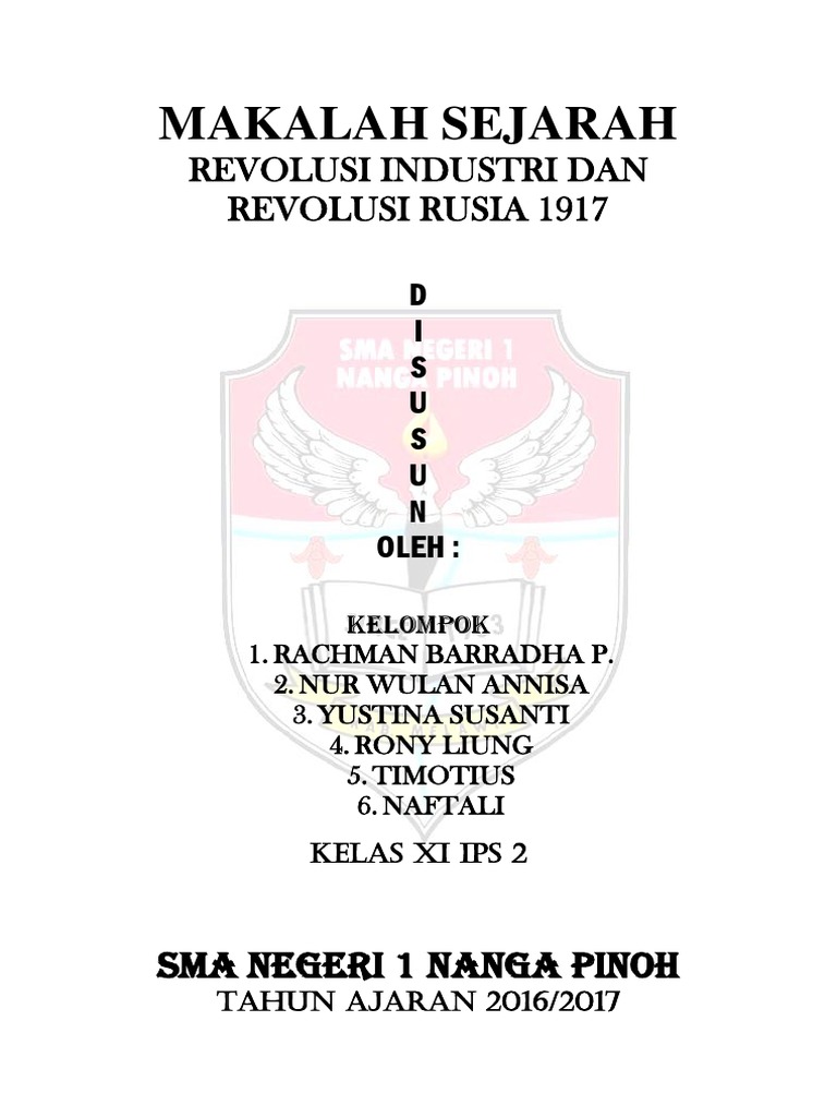 Makalah Revolusi Industri Dan Rusia