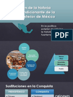 Valoración de La Historia Como Condicionante de La Política Exterior de México