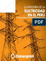 Osinergmin Industria Electricidad Peru 25anios