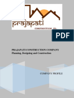 Prajapati Construction Company Profile