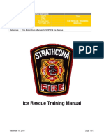 Strathcona County 2013 Ice Rescue Training Manual