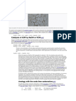 Chemistry of alkali-silica reaction in concrete