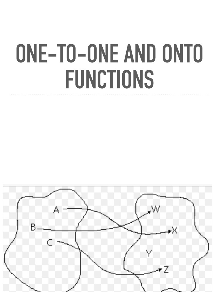 One To One and Onto Functions | PDF