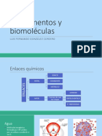 Bioelementos y Biomoléculas