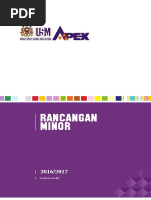 Rancangan Minor 201617 Pdf