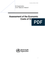 Assessment of The Economic Costs of Smoking