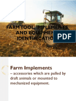 Farm Tool, Implements and Equipment Identification