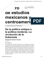 GUERRA François Xavier - Los Espacios Públicos en Iberoamérica - De La Política Antigua a La Política Moderna