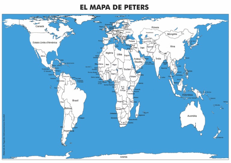 Mapa Peters Pintar | PDF