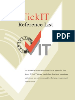 Reference List: Tickit