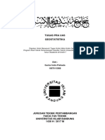 Analisis Data Eksplorasi Dengan Metoda Geostatistika