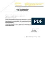 SURAT KETERANGAN KERJA KJPP TRI KURNIAWAN