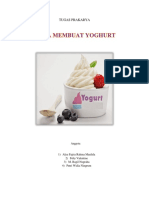 Tugas Prakarya Yoghurt