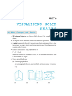 Visualising Solid Shapes