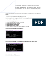 Perintah Eksternal Command Pada Sistem Operasi Dos (Disk Operating System)