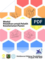 Modul Pelatihan Untuk Pelatih Keselamatan Pasien