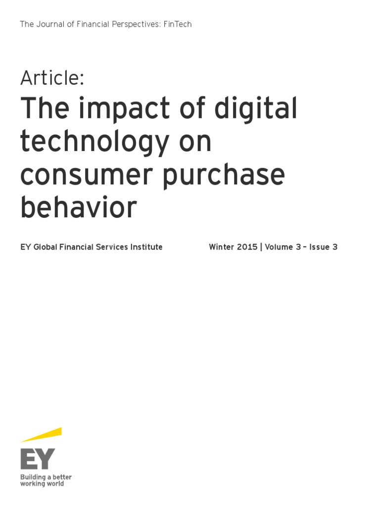 Impact of Digital Marketing On Consumer Behavior | PDF | Coupon | Retail
