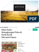 Gatal Eksim Di Selangkangan PDF