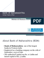 Bank of Maharashtra - Initial Public Offer