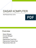 Dasar Komputer Representasi Data PDF