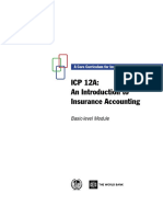 ICP 12A: An Introduction To Insurance Accounting: Basic-Level Module