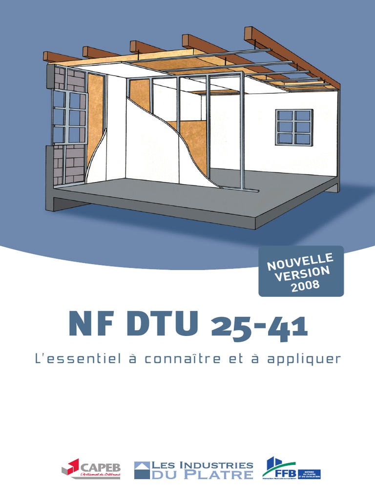 Dtu 25 41 PDF | PDF | Code de la construction et de l'habitation ...