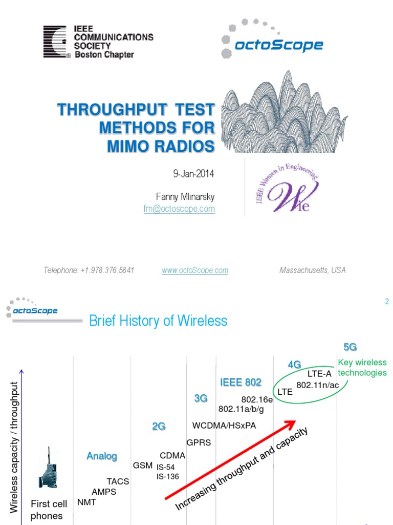 MIMO Radio Throughput Testing Methods | PDF | Mimo | Ieee 802.11