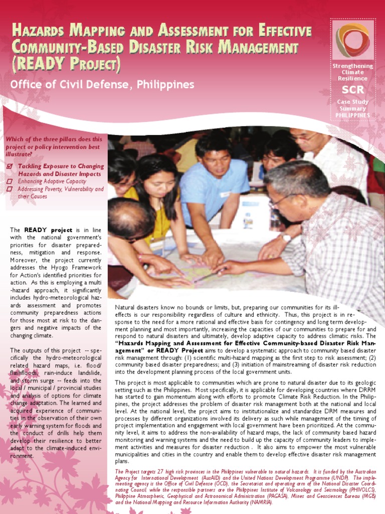 Community Disaster Risk Management Project | PDF | Disaster Risk ...