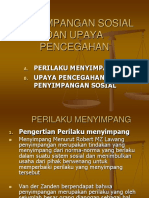 Penyimpangan Sosial