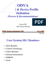 Object & Device Profile: (Process & Recommendations)