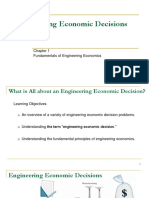 Engineering Economic Decisions: Fundamentals of Engineering Economics