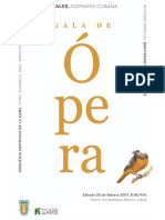 Programa Gala de ópera
